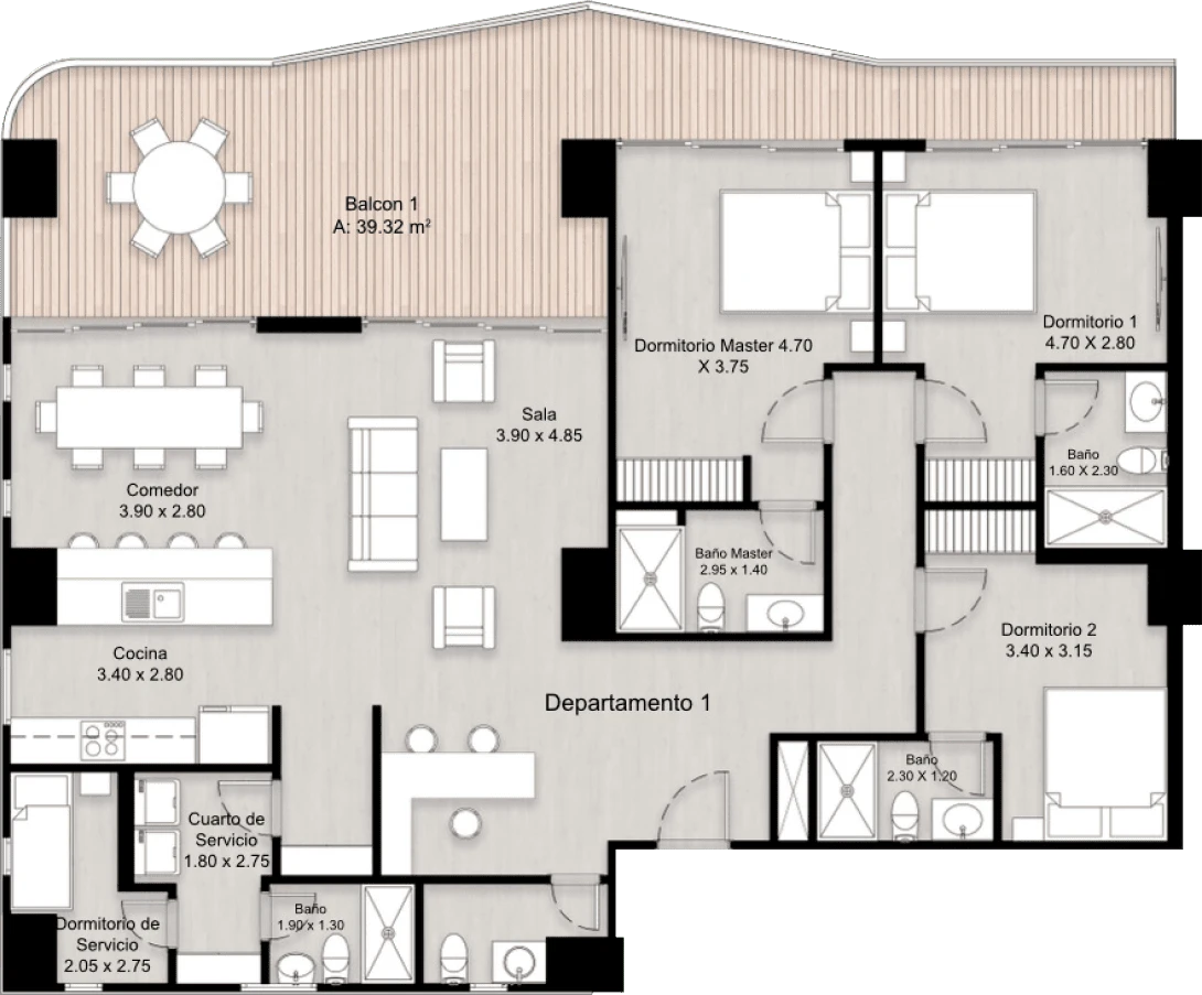 Almar Barandúa - pent-houses